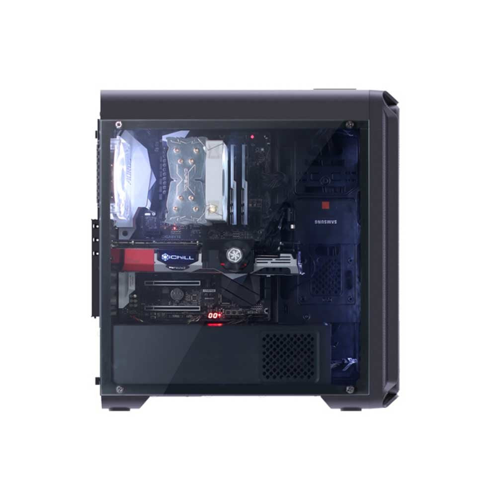 EAN 8809213769108 - Zalman i3 Edge Midi-Tower - schwarz - Midi/Minitower - ATX Midi Tower Negro imagen 3