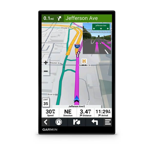Garmin Drivesmart 86 Navegador Fijo 20,3 Cm (8") Tft Pantalla Táctil 295,2 G Negro