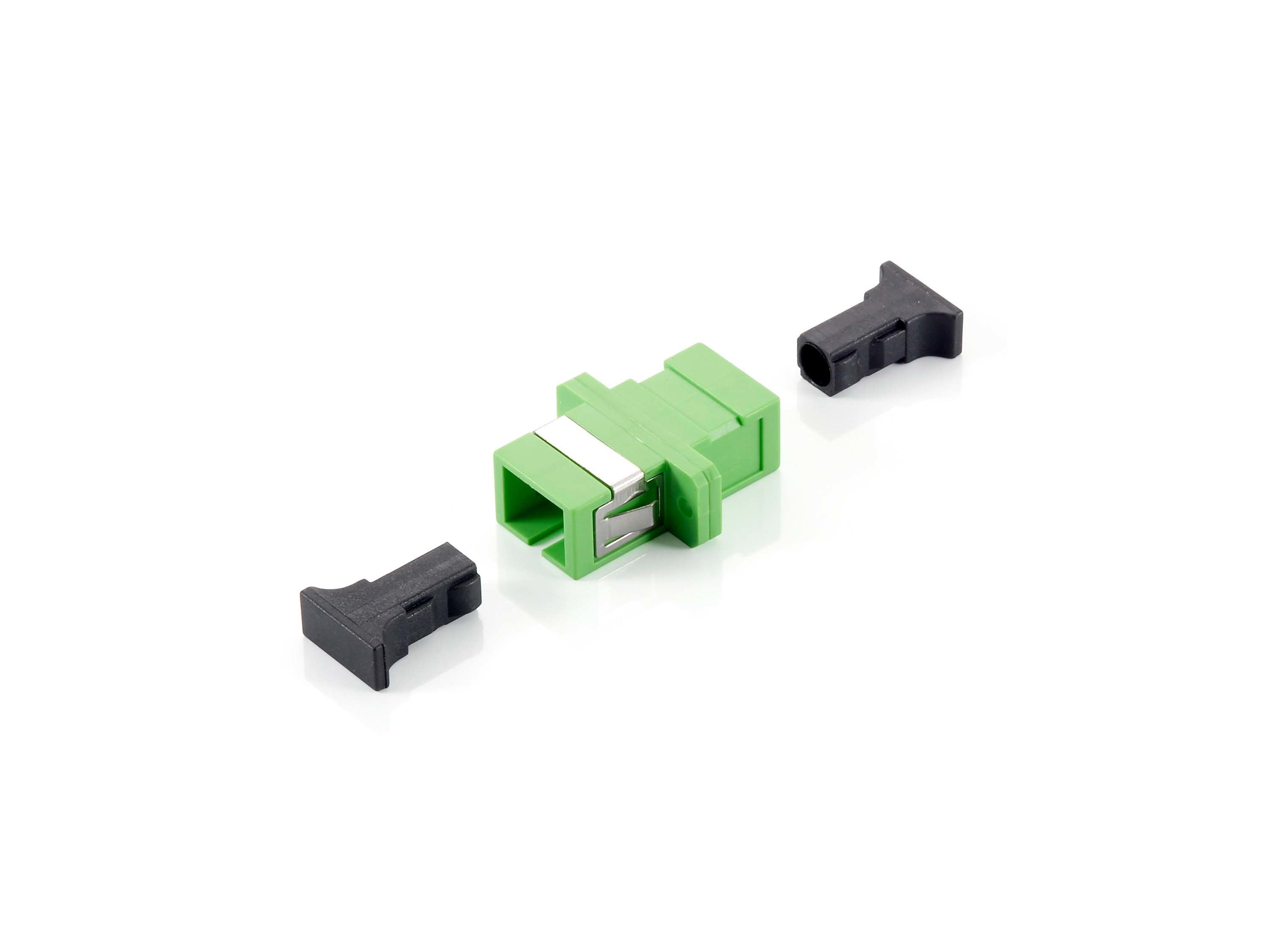 EAN 4015867176658 - Equip 156144 adaptador de fibra óptica SC/APC 12 pieza(s) Verde imagen 1
