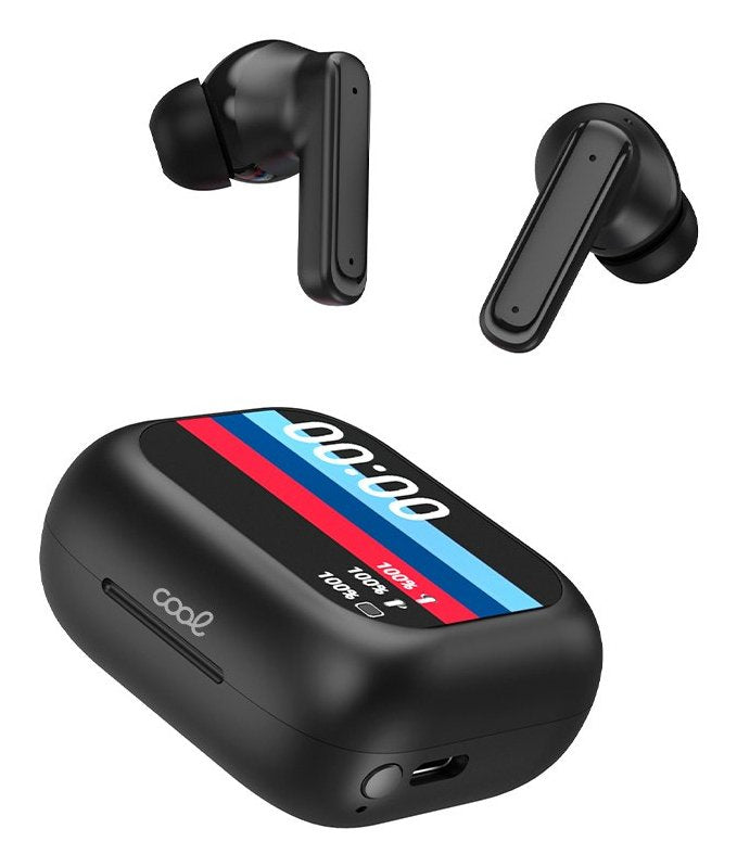 EAN 8434847075877 - COOL Accesorios Auriculares Stereo Bluetooth Earbuds LCD COOL Ambient Inalámbrico Dentro de oído Llamadas imagen 2