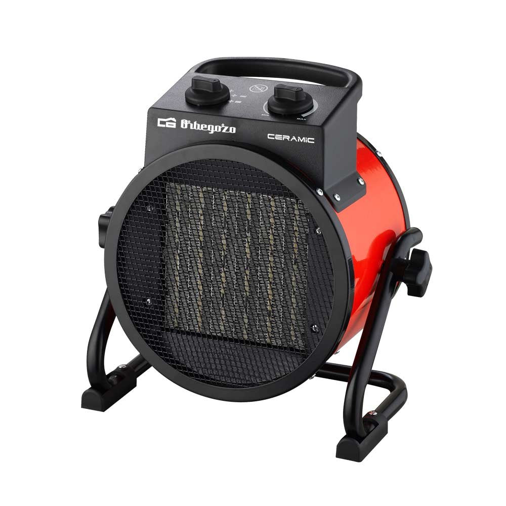 EAN 8436044531194 - Orbegozo FHR 3050 calefactor eléctrico Interior Negro, Rojo 3000 W Ventilador eléctrico imagen 1
