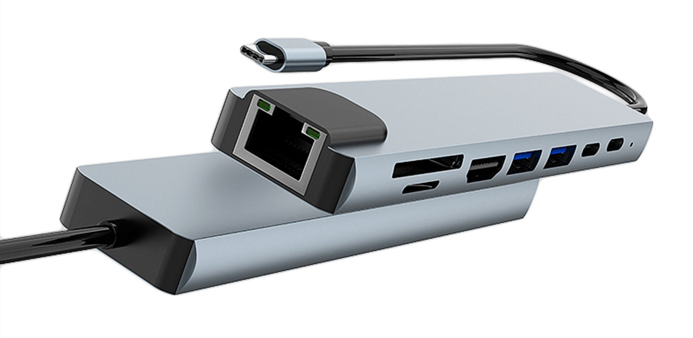 EAN 8436624420276 - CoolBox miniDOCK C81 Alámbrico USB 3.2 Gen 1 (3.1 Gen 1) Type-C Gris imagen 3