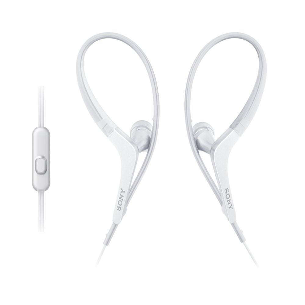 Sony Mdr-As410apdeportivoauriculares Internos Con Microen Orejamontaje Encima De La Orejacableadoconector De 3,5 Mmblanco