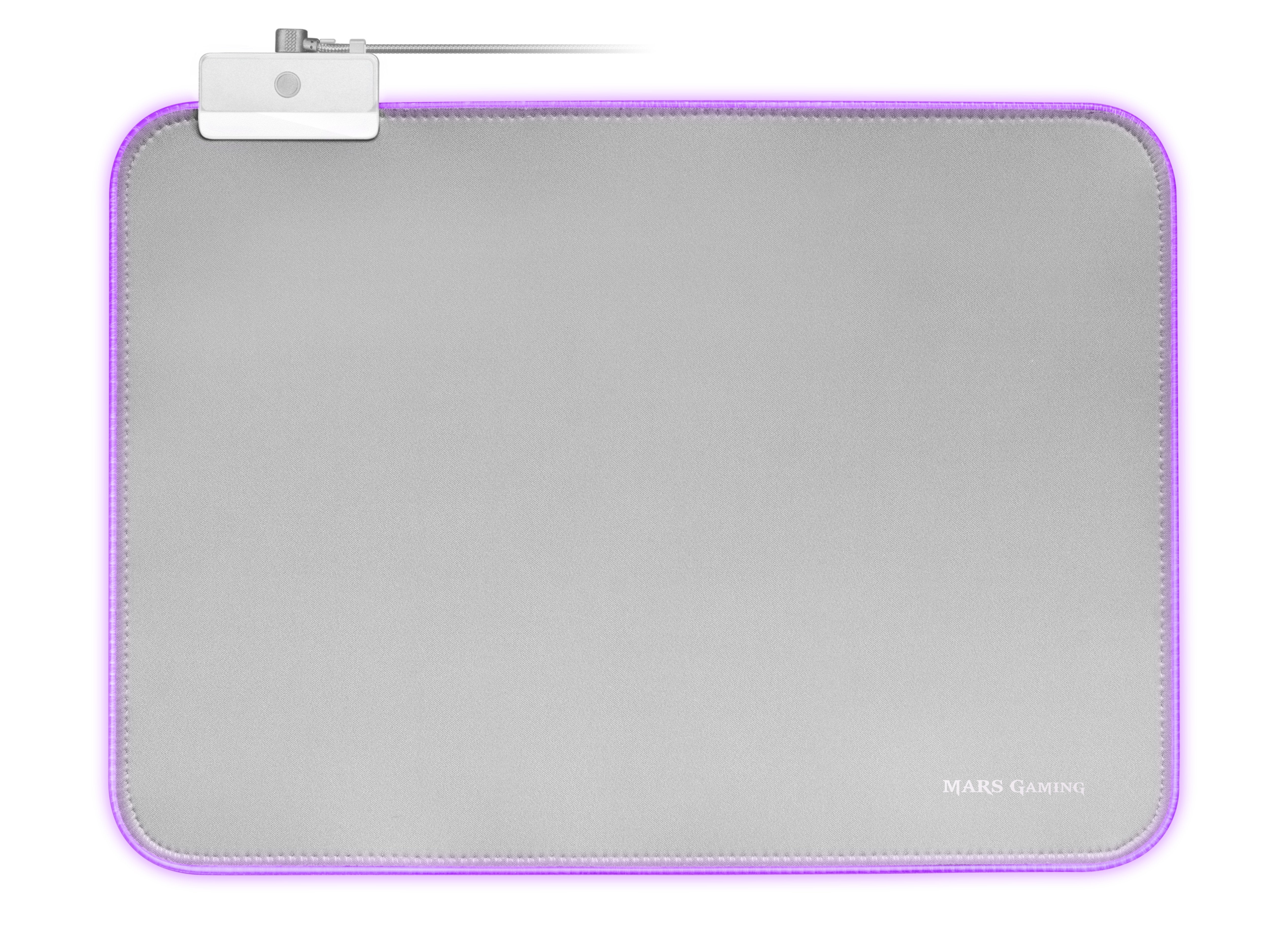 Mars Gaming Mmprgbl Alfombrilla Rgb Chroma Silver