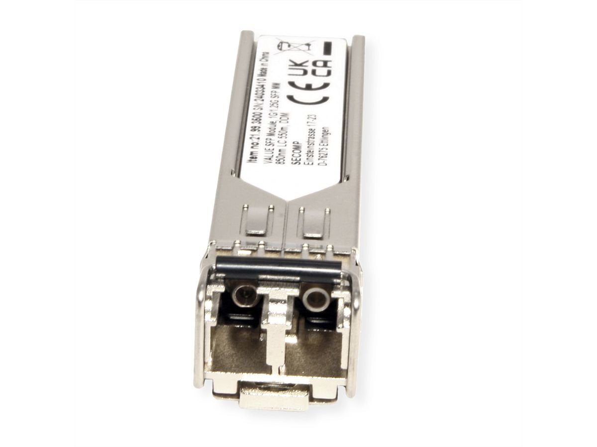 Sfp Módulo Minigbic Sx Lc 1 1,25g Multimode 850nm Max. 550m