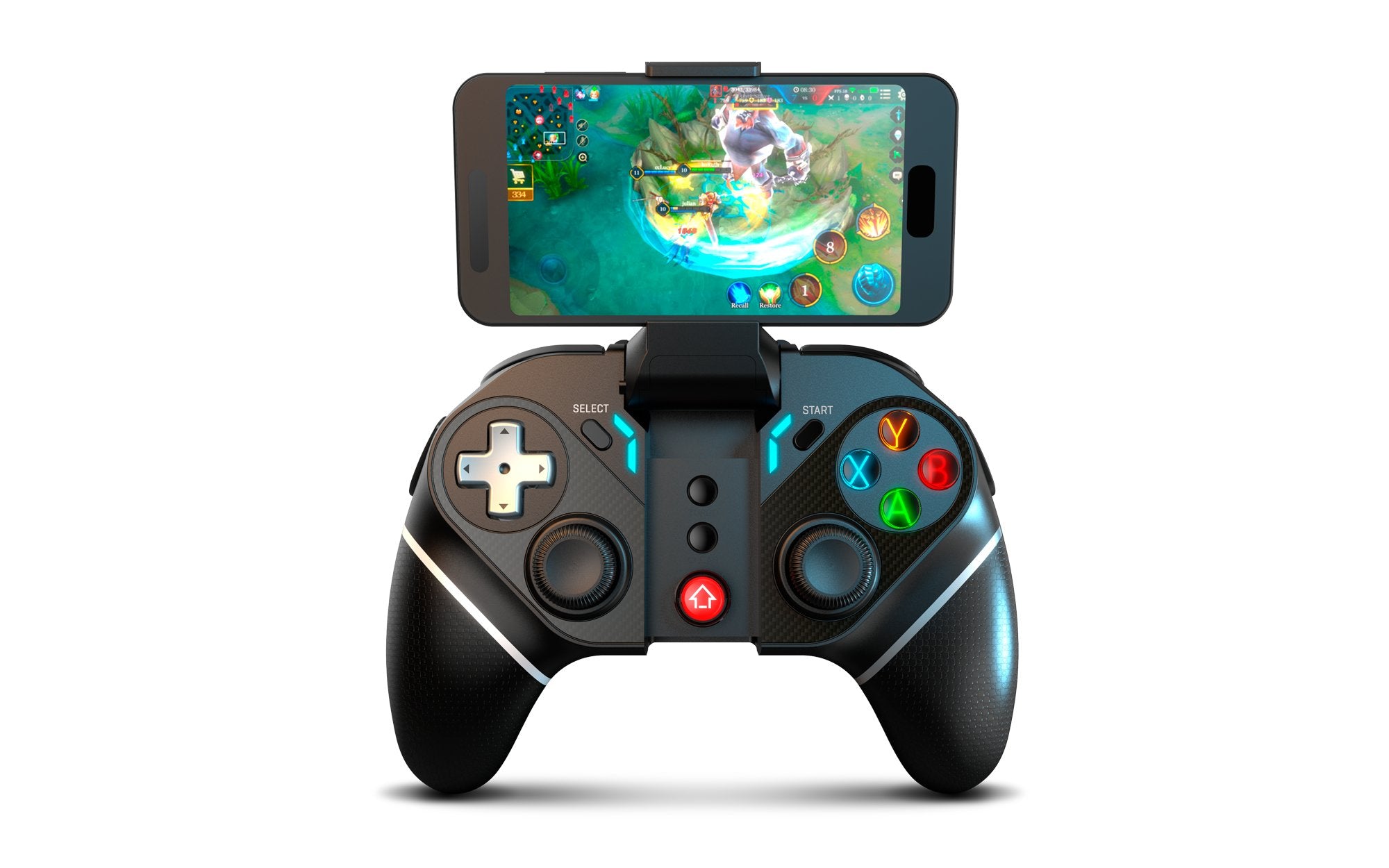 EAN 8436587973055 - Krom KEXAL Negro, Rojo, Blanco Bluetooth/USB Gamepad Analógico/Digital Android, Nintendo Switch, PC, iOS imagen 10