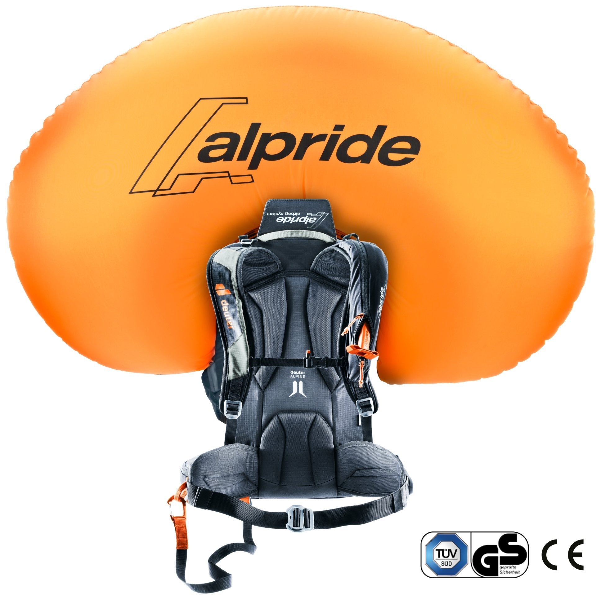 Mochila Deuter Alproof Lite 22 Tin/Black Para Avalanchas