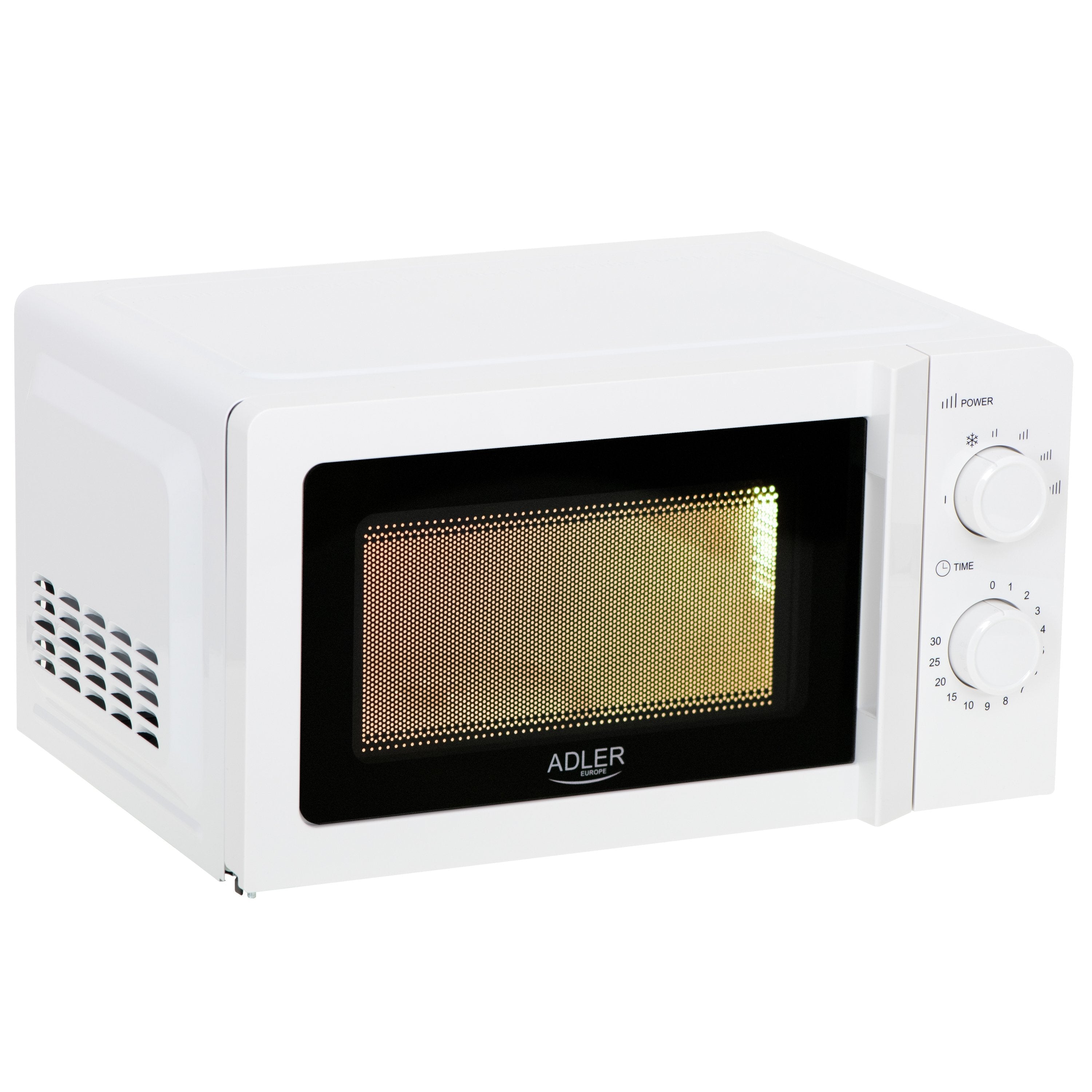 Microondas Adler Ad 6205 Encimera Solo Microondas 20 L 700 W Blanco