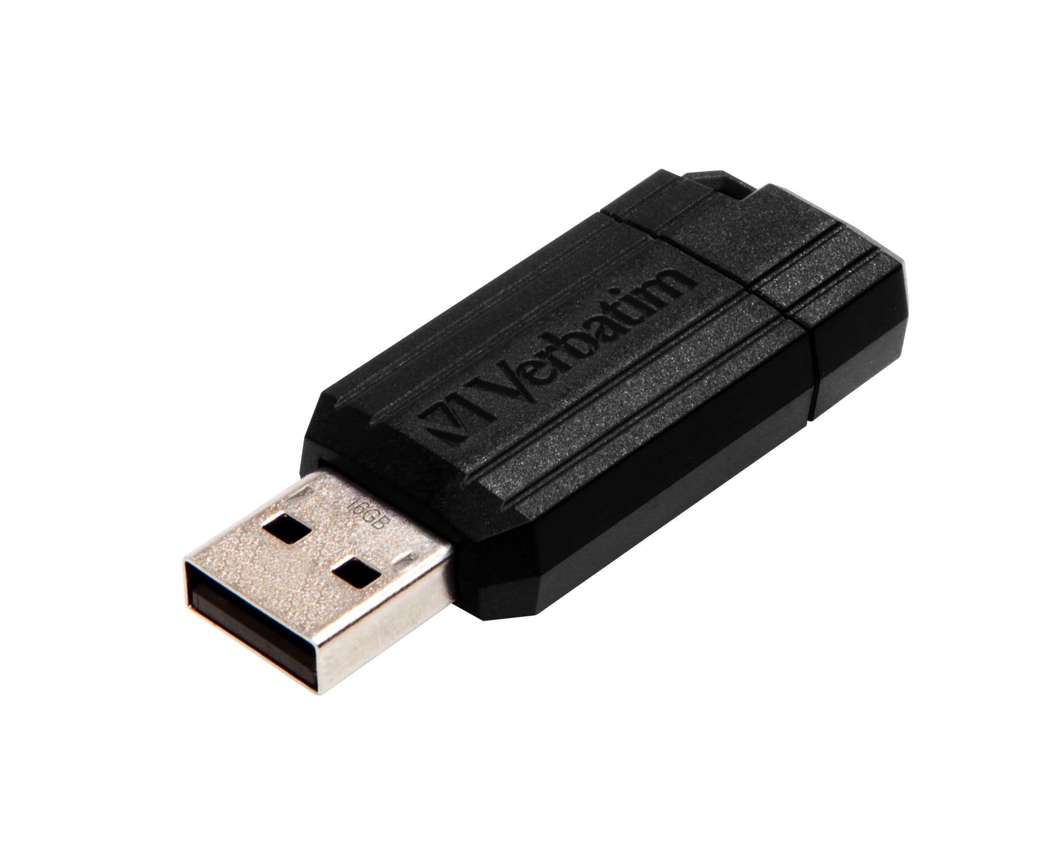 Pendrive Verbatim 2.0 16gb Store'N' Go Pin Stripe Negro