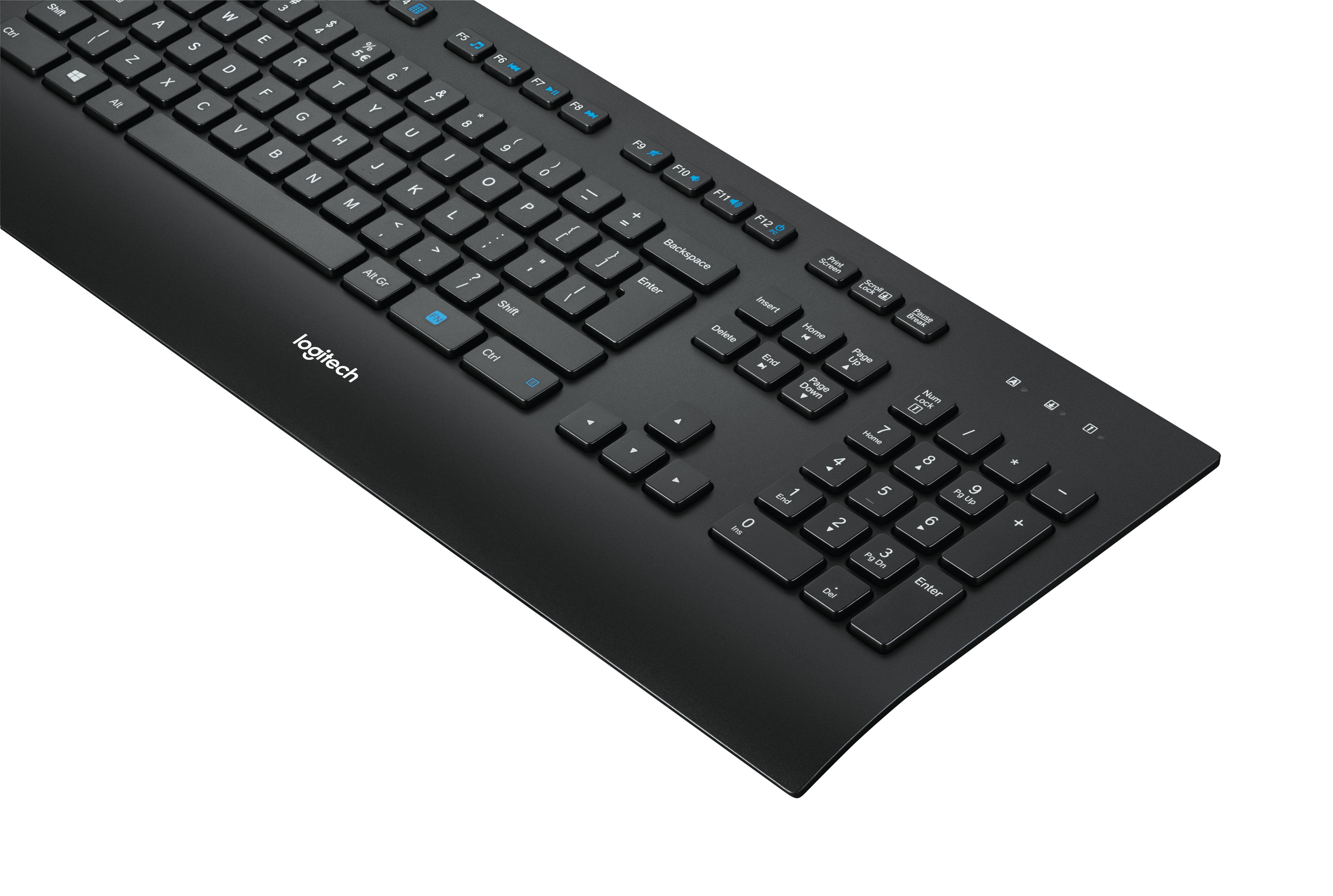 EAN 5099206046856 - Logitech K280E Pro f/ Business teclado Oficina USB QWERTY Internacional de EE.UU. Negro imagen 4
