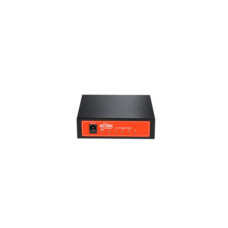 EAN 5420016868138 - Wi-Tek WI-SG105 switch No administrado Gigabit Ethernet (10/100/1000) Negro, Naranja imagen 2