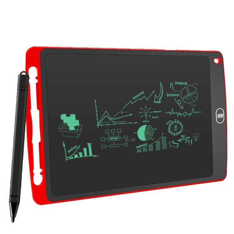 Mini Pizarra Digital Leotec Sketchboard Ten Red 10'/25.4cm Pantalla Lcd Lápiz Óptico Incluido Batería Imán Trasero Botón Bloqueo