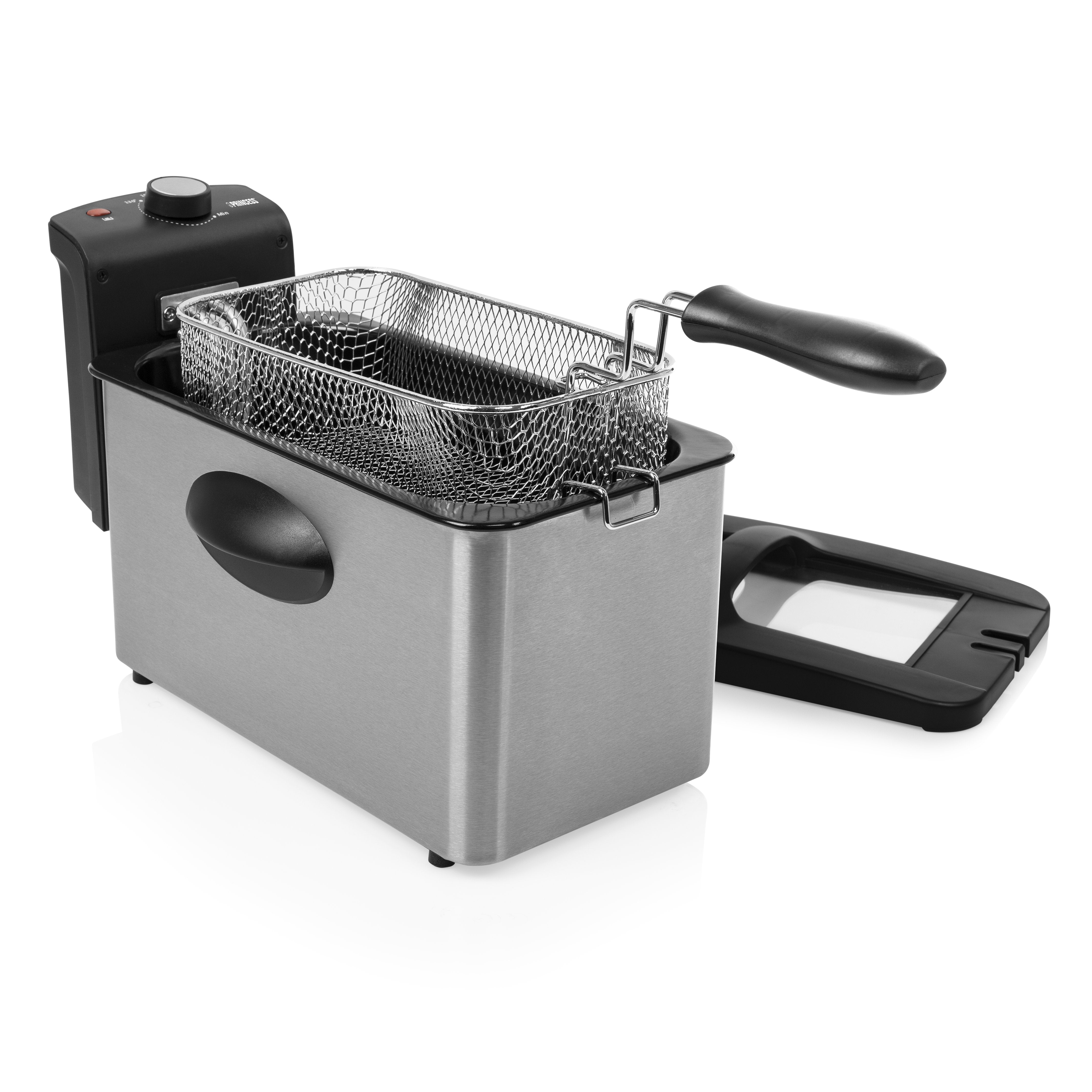 EAN 8713016082084 - Princess 182604 Sencillo 3 L Independiente 2000 W Negro, Acero inoxidable imagen 3