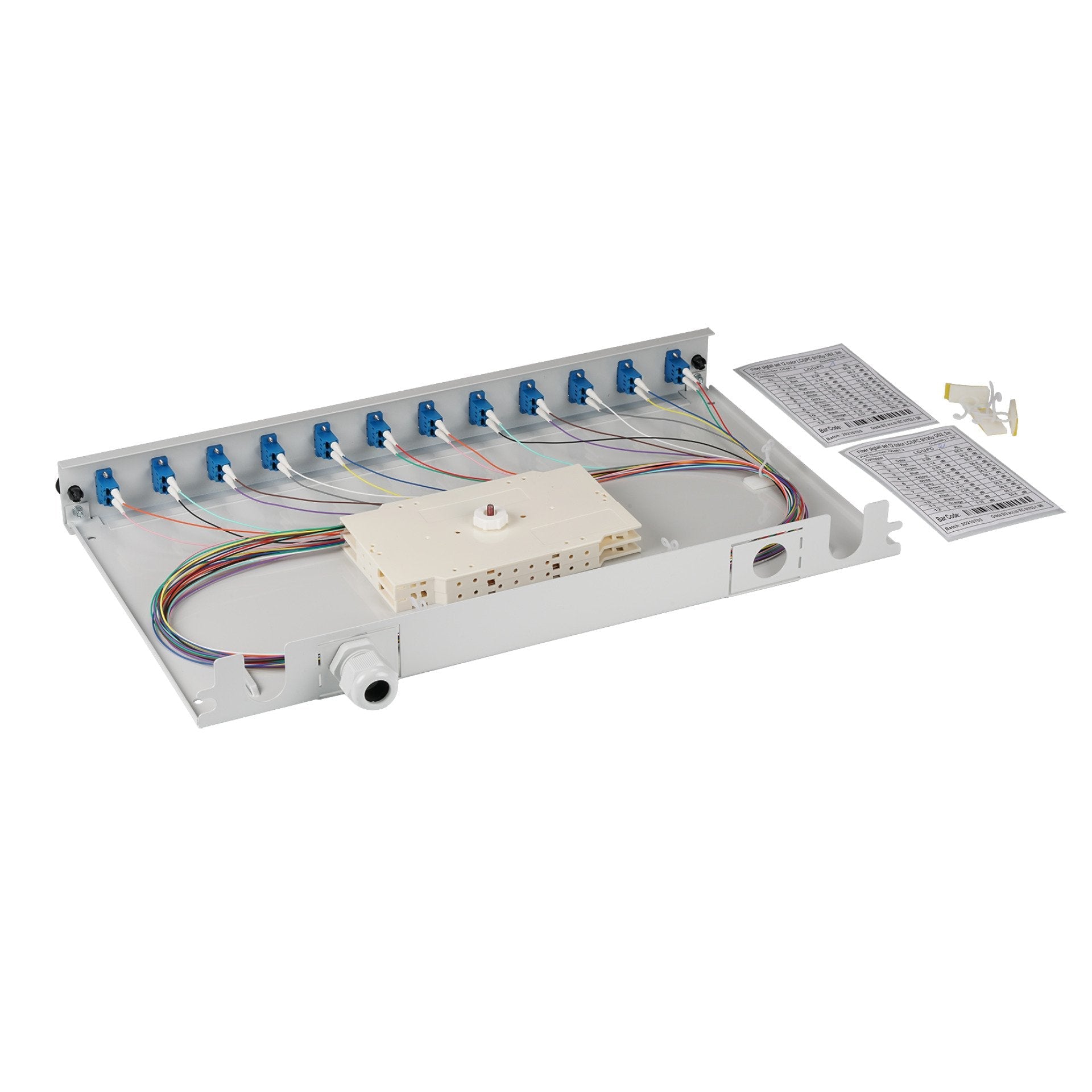 Efb Spleibox Gr Ausziehbar Lc Os2 24xpigtails Abgesetzt & 12xduplex-Kupplung