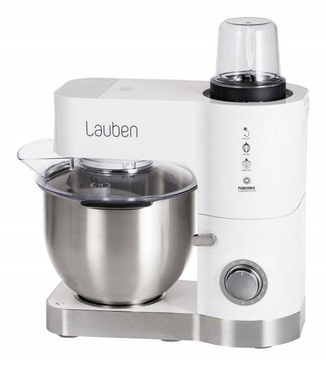 Robot Lauben Lbnkm1200wt De Cocina 1200 W 5,5 L Acero Inoxidable, Blanco