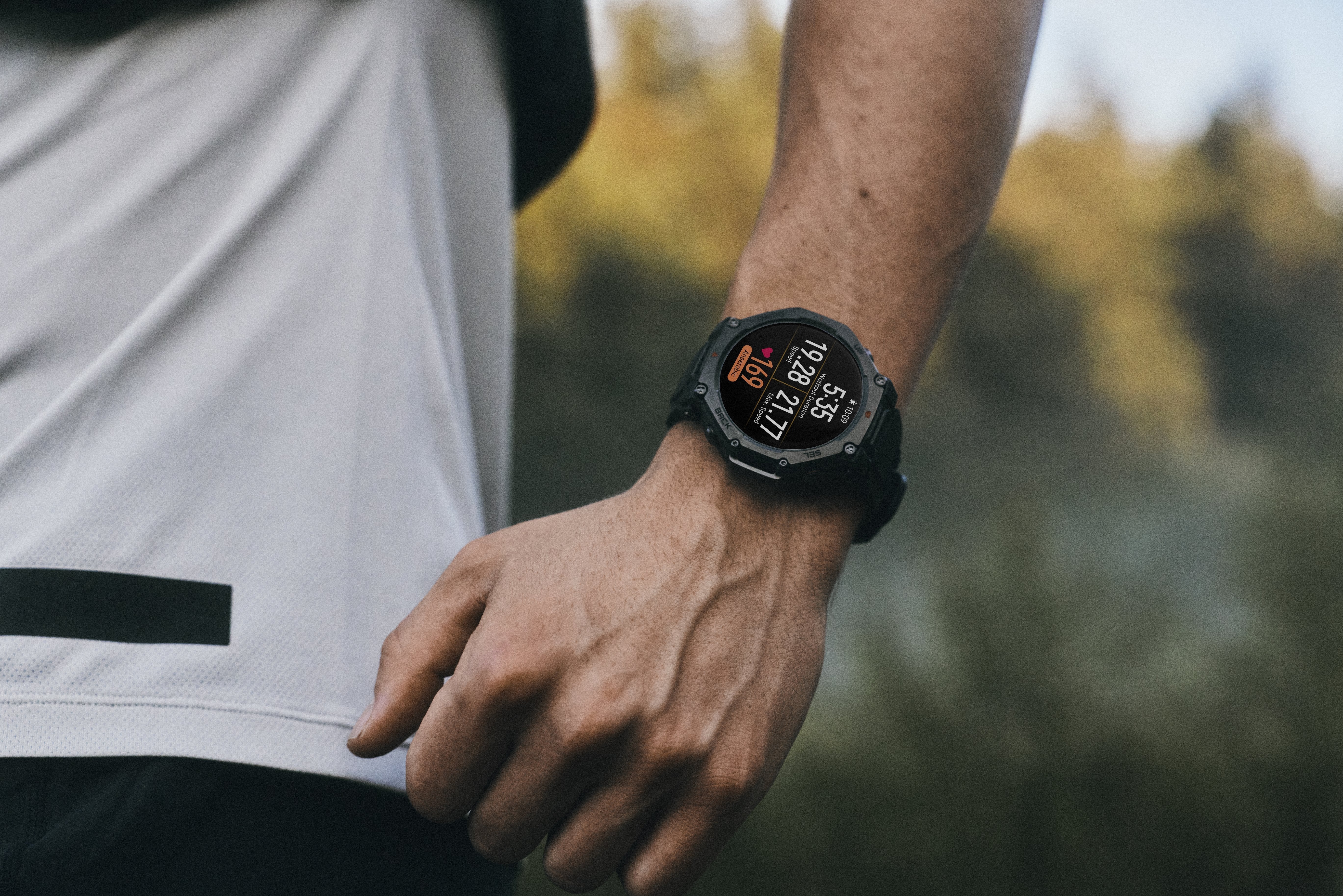 EAN 6972596109280 - Amazfit T-Rex 3 Pro 3,81 cm (1.5") AMOLED 48 mm Digital 480 x 480 Pixeles Pantalla táctil Negro Wifi GPS imagen 10