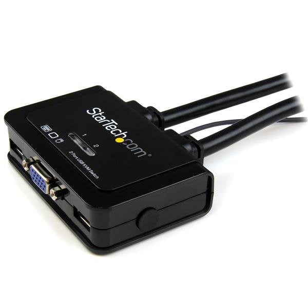 EAN 0065030858625 - StarTech.com SV211USB interruptor KVM Negro imagen 3