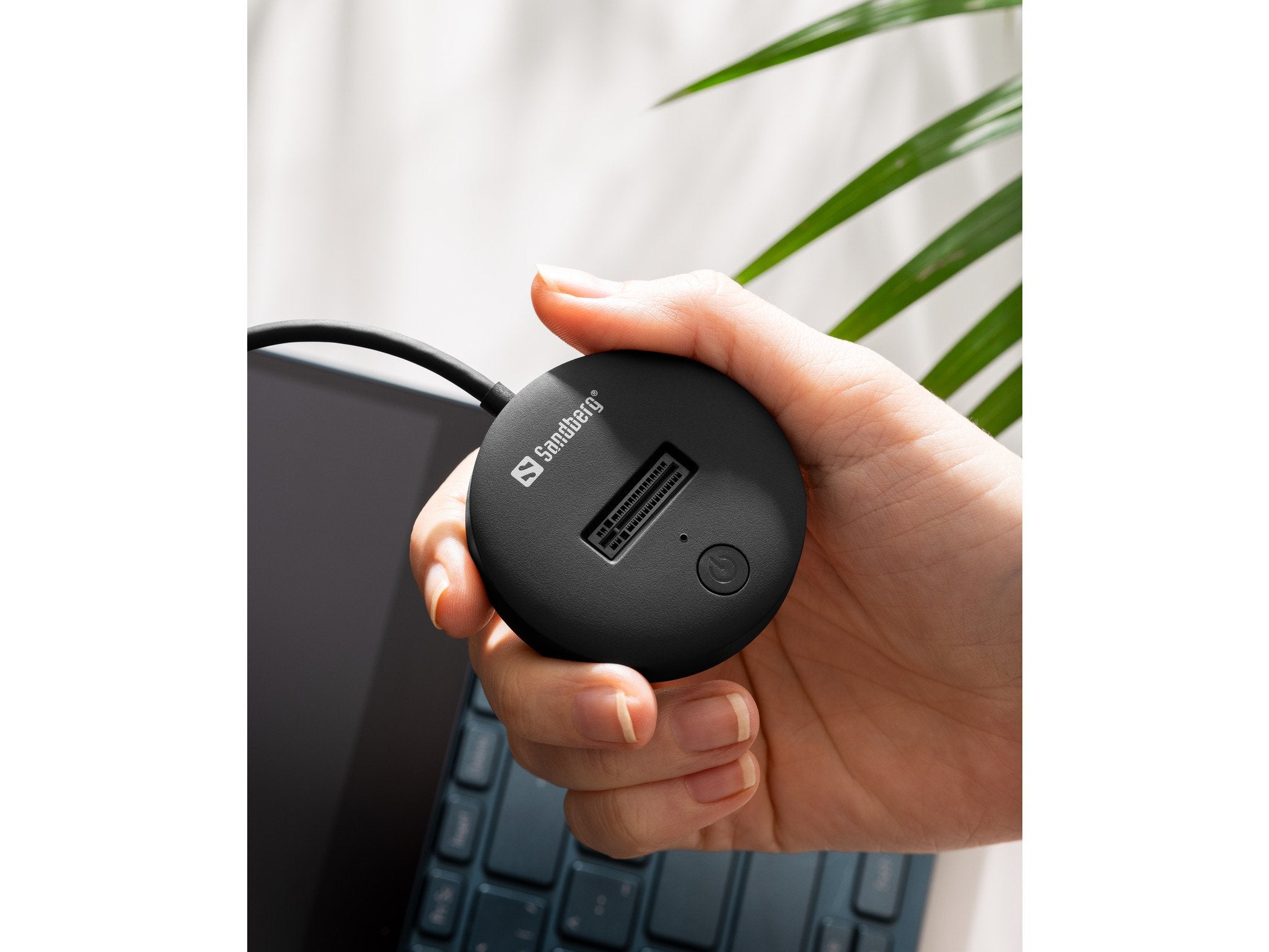 EAN 5705730136474 - Sandberg 136-47 base de conexión para disco duro USB Tipo C Negro imagen 6