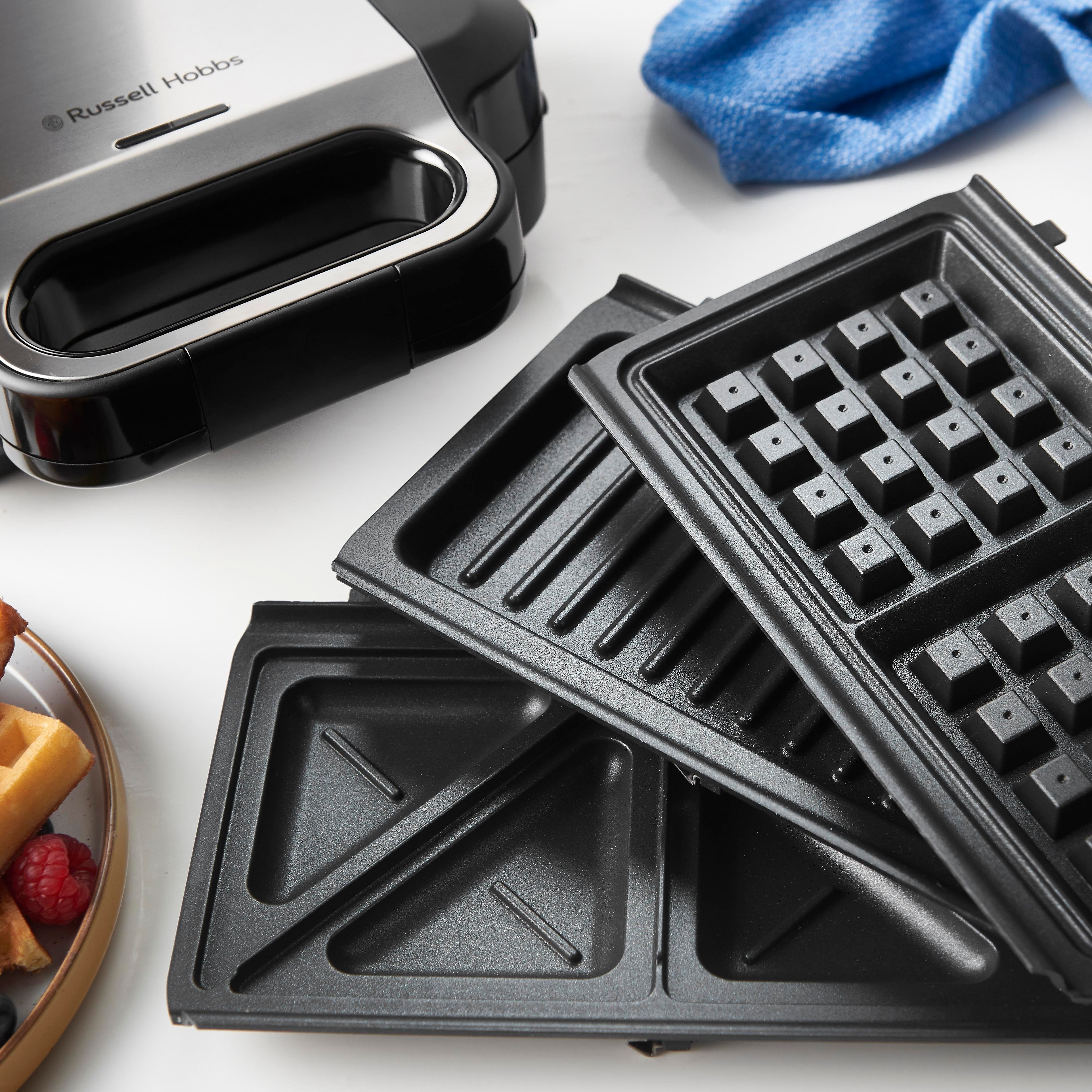 Russell Hobbs 26810-56 Sandwichera 750 W Negro, Acero Inoxidable