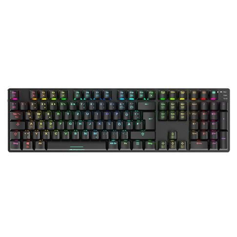 EAN 4044951040483 - Sharkoon SKILLER SGK36W teclado Juego RF inalámbrico QWERTZ imagen 1
