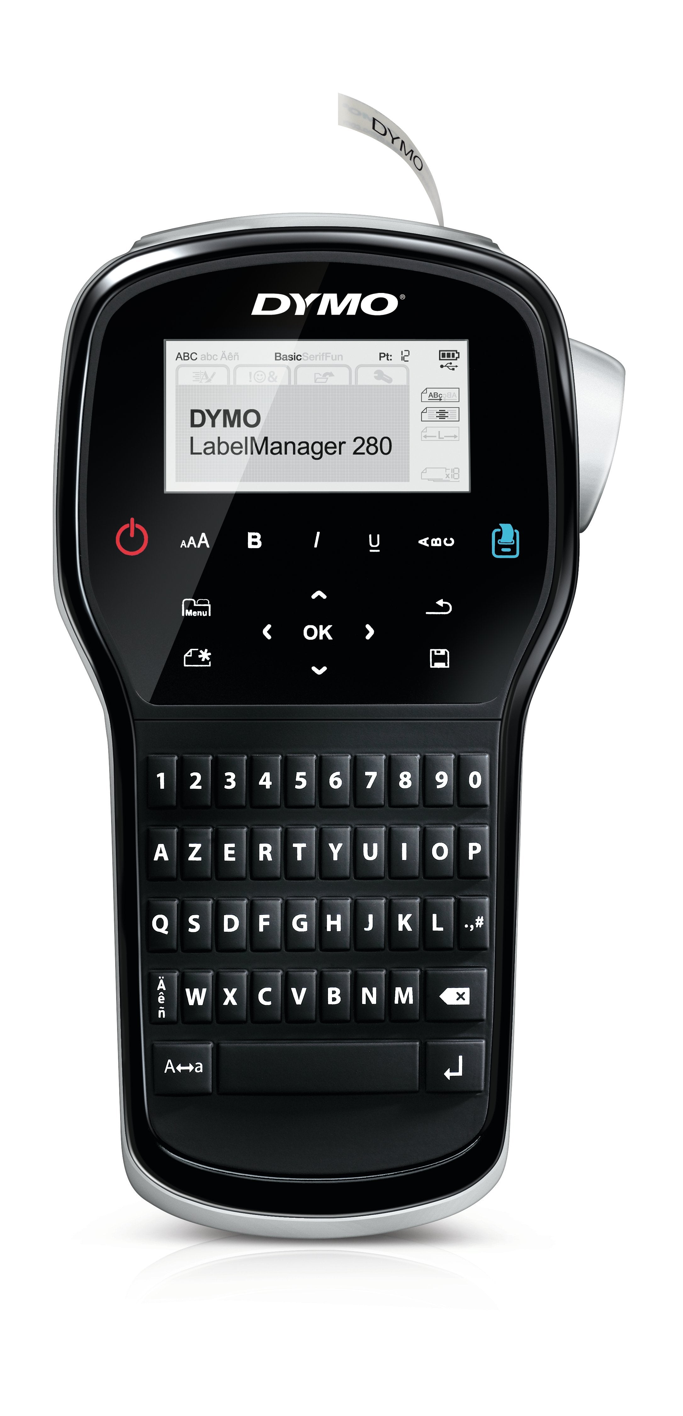 EAN 3501170968956 - DYMO LabelManager 280™ AZY impresora de etiquetas Transferencia térmica 180 x 180 DPI 15 mm/s D1 imagen 1