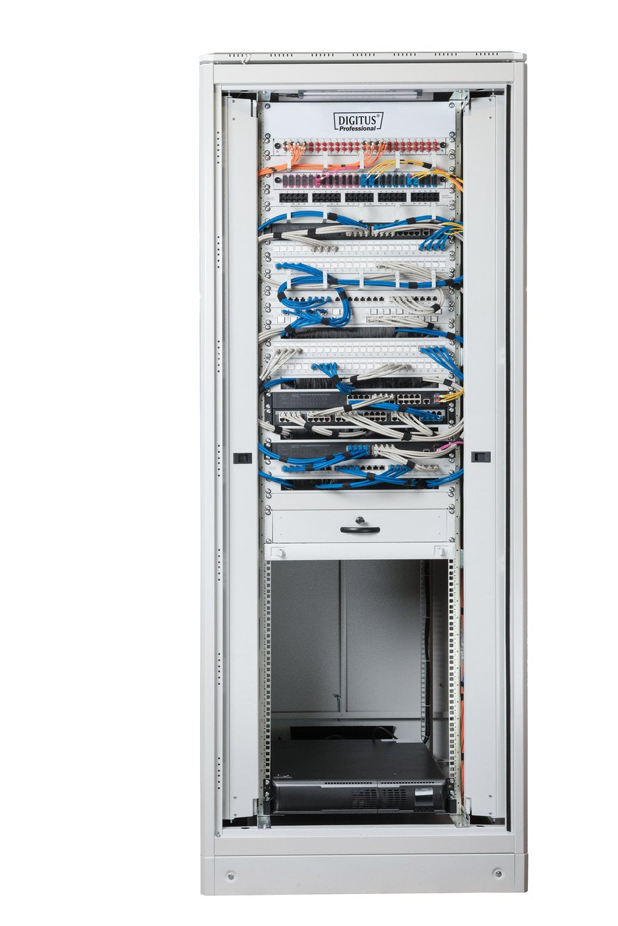 EAN 4016032166740 - Digitus DN-19 47U-8/8-1 armario rack Rack o bastidor independiente Gris imagen 3