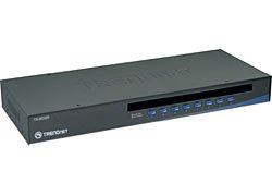 EAN 0710931304305 - Trendnet TK-803R 8-Port USB/PS/2 Rack Mount KVM Switch interruptor KVM Montaje en rack imagen 1