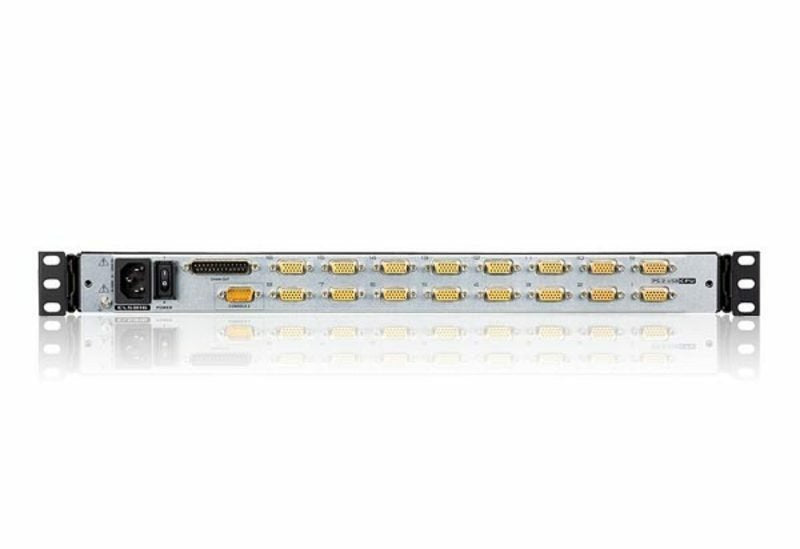 Aten Cl5816n Interruptor Kvm Montaje En Rack Negro