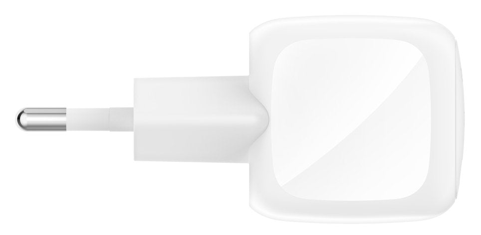Cargador De Red Belkin Usb-C 30 W Pd Y Pps Techn. Blanco Wca008kqwh