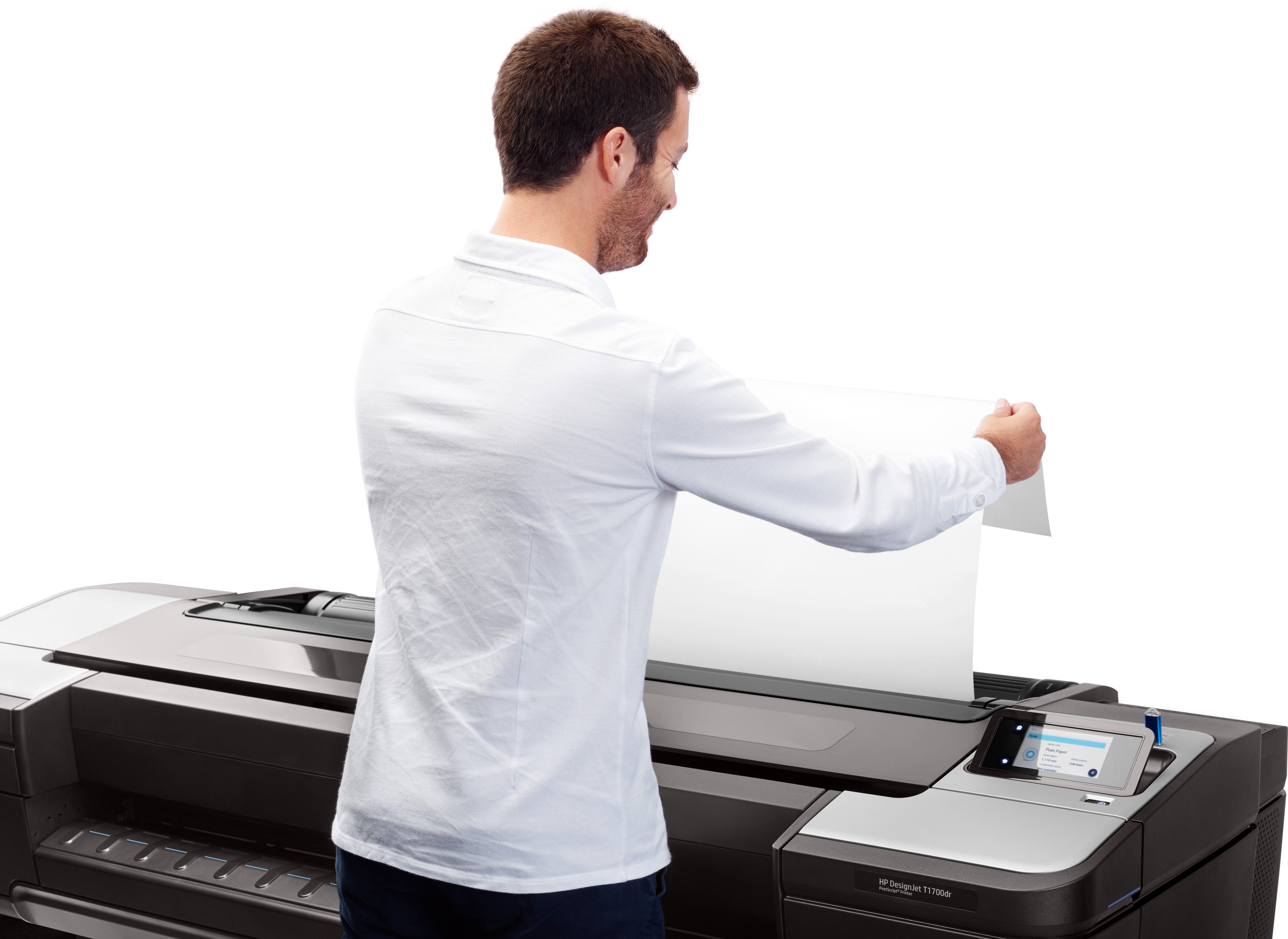 EAN 191628122172 - HP Designjet T1700dr 44-in PostScript Printer impresora de gran formato Inyección de tinta térmica Color 2 imagen 15