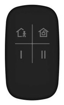 Hikvision Ds-Pkf1-We (Negro) Ax Pro Fernbedienung