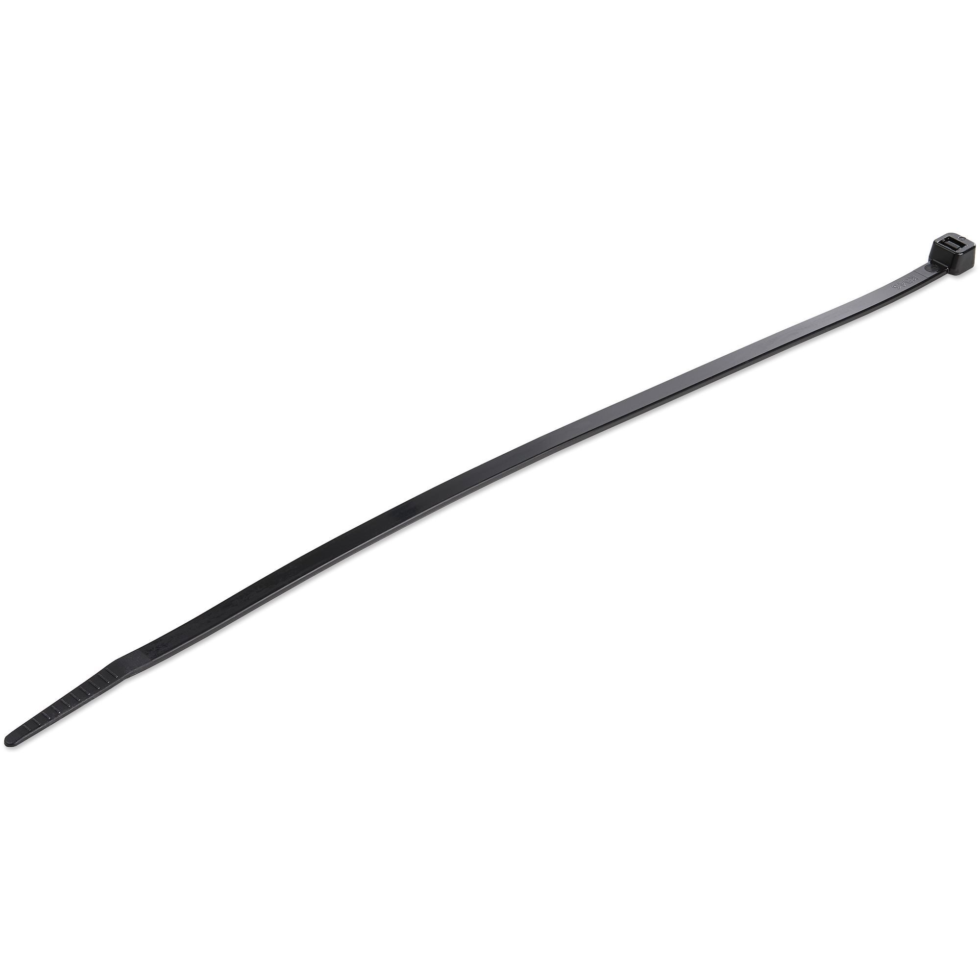 EAN 0065030890649 - StarTech.com CBMZT10B presilla Brida reutilizable Nylon, Plástico Negro 100 pieza(s) imagen 1