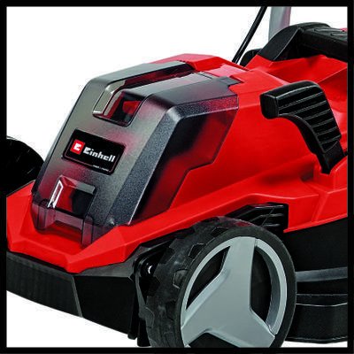 EAN 4006825647686 - Einhell GE-CM 18/33 Li-Solo Cortacésped de empuje a gasolina Batería Negro, Rojo imagen 3