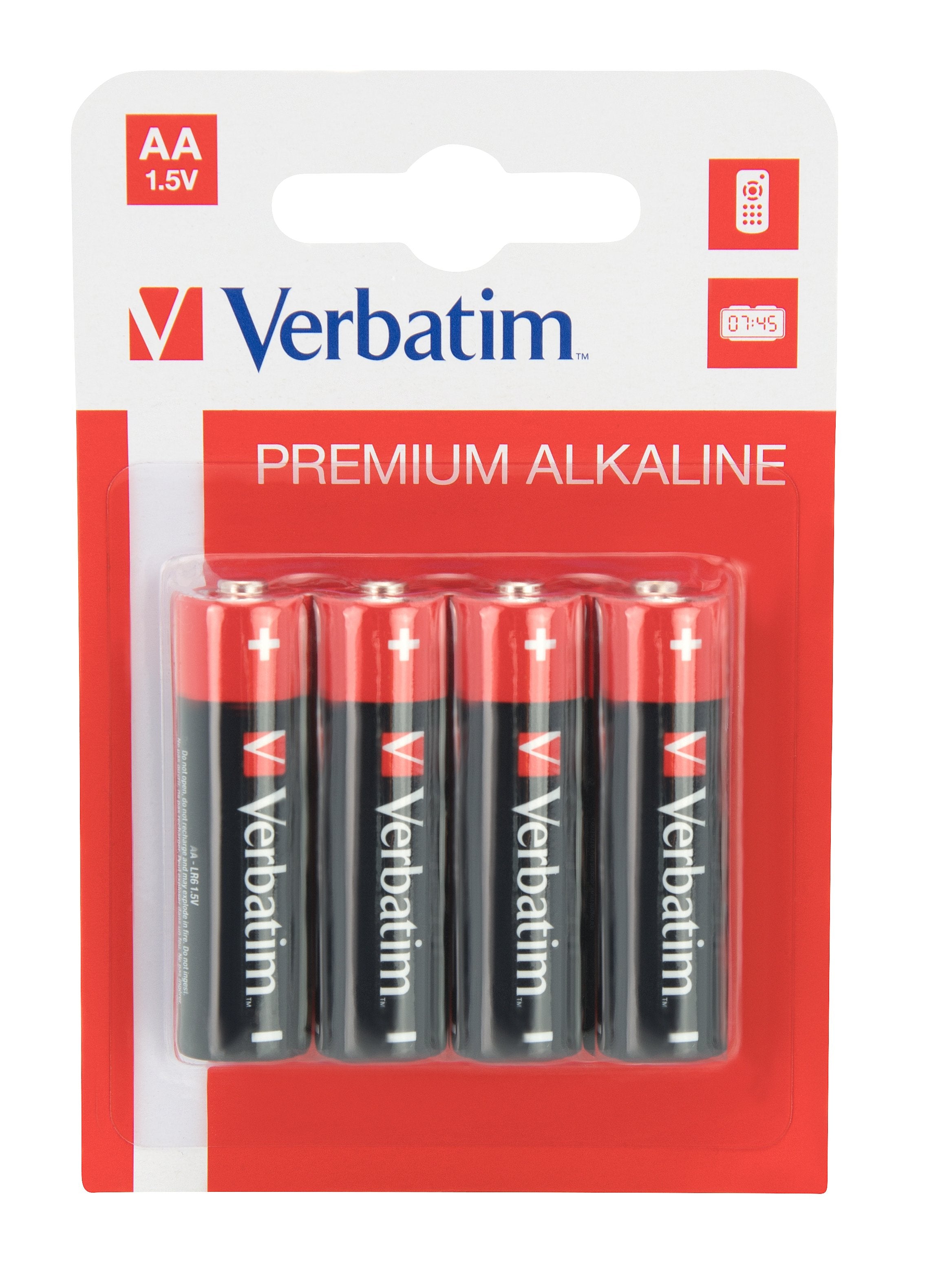 Verbatim Pilas Alcalinas Aa - Lr6 - Pack 4 Uds