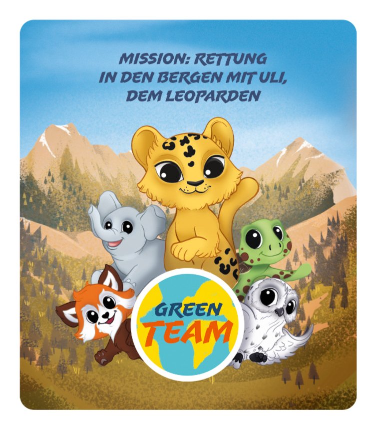 Tonies Green Team: Rettung I. D. Bergen M. Uli D. Leopard