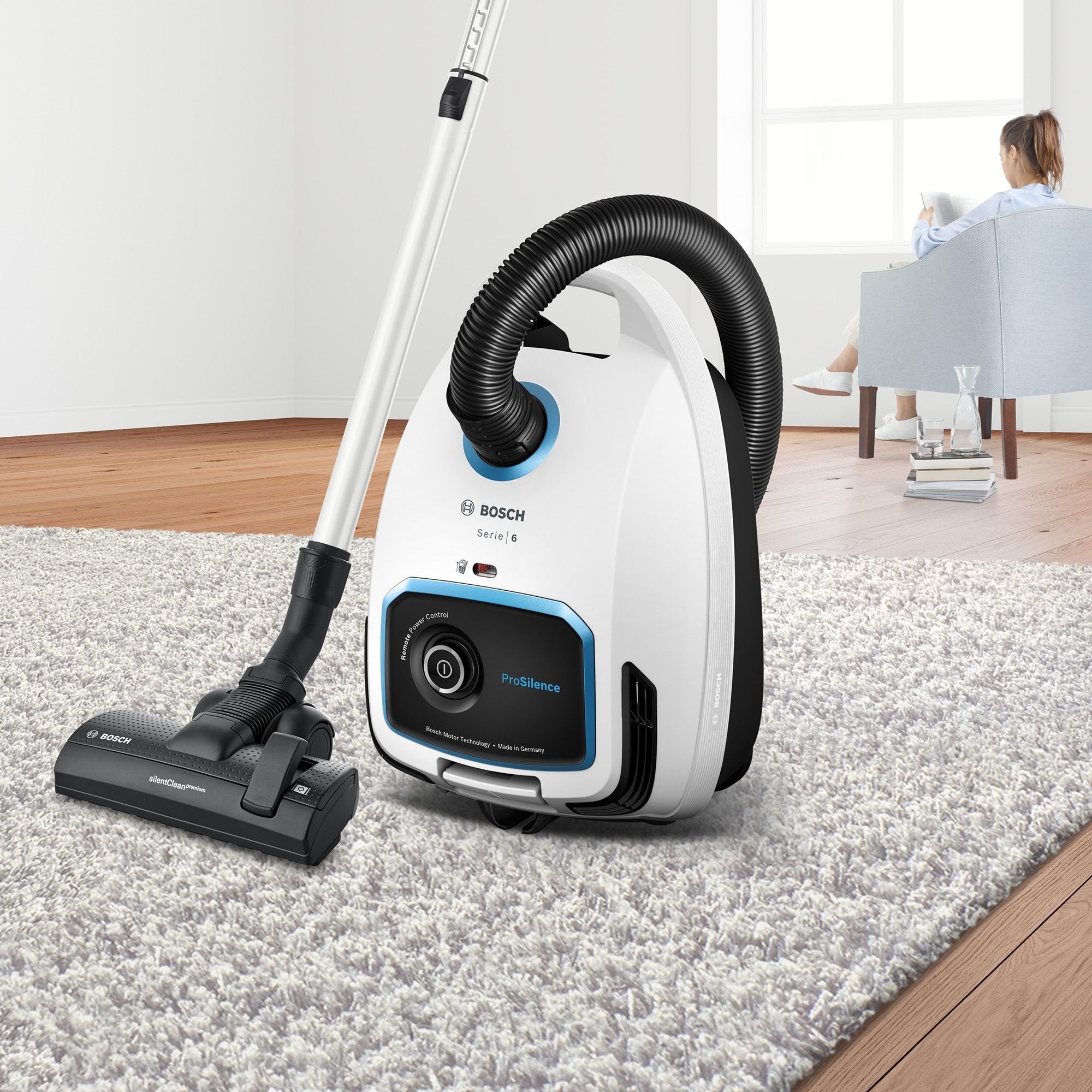 EAN 4242005227877 - Bosch Serie 6 BGB6SIL1 aspiradora 4 L Aspiradora cilíndrica Secar 700 W Bolsa para el polvo imagen 2