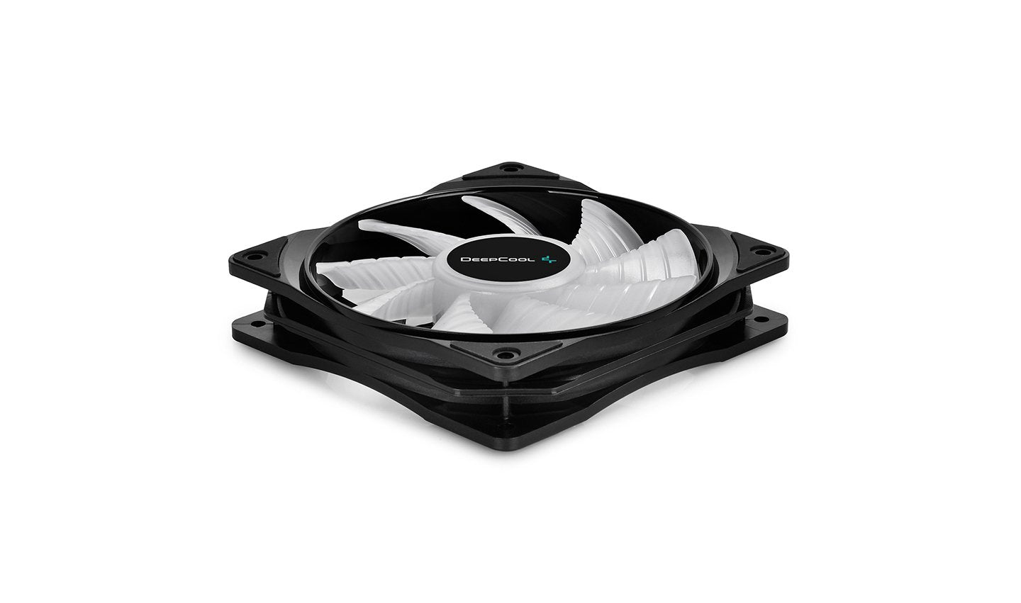 Ventilador Caja Deepcool Rf 120 3 In 1 Rgb 120x120 Dp-Frgb-Rf120-3c