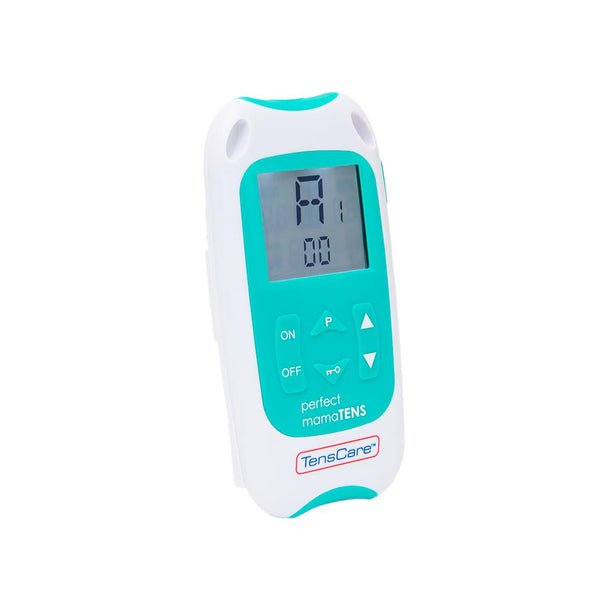 Tenscare K-Pm Estimulador Muscular Electrónico Lámina Adhesiva 2 Canales Turquesa, Blanco