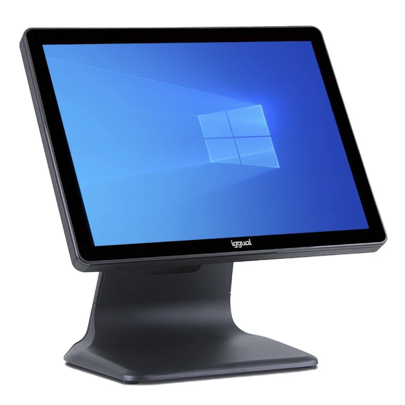 EAN 8435364319635 - iggual AIO 15.84.N100 Todo-en-Uno 38,1 cm (15") 1024 x 768 Pixeles Pantalla táctil Negro imagen 2