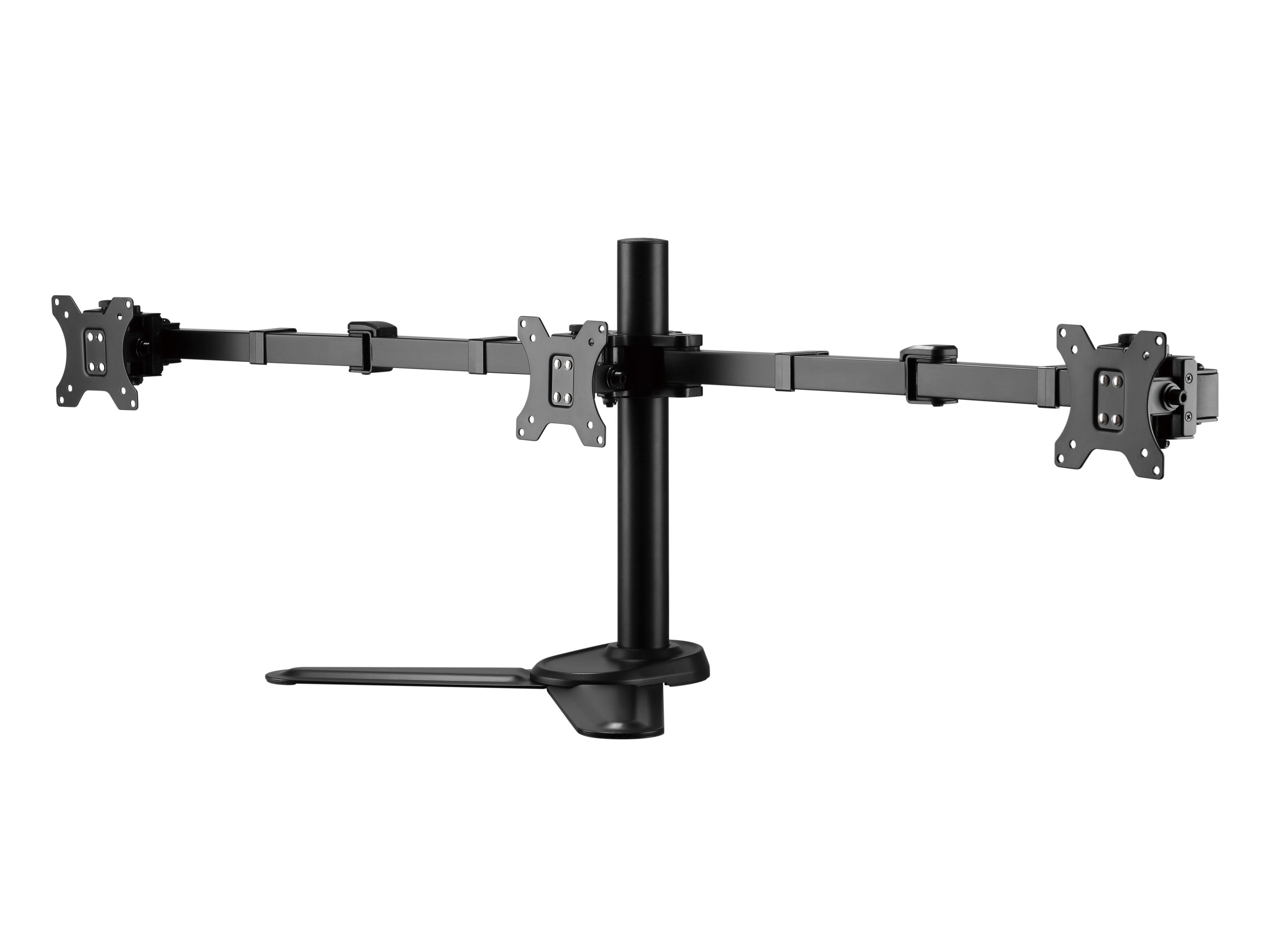Soporte Pantalla Sobremesa 13-27 Doble Brazo Soporta 3 Monitores Vesa Standard Hasta 8kg