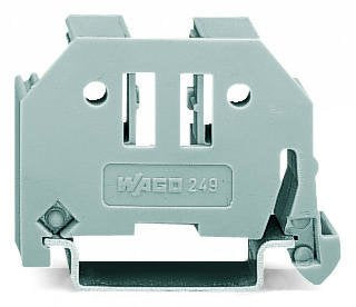 Wago 249-117 Schraubenlose Endklammer,10 Mm Breit,Fr Tragschiene 35 X 15
