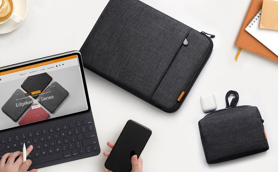 Inateck Laptoptasche 13.3" Zubehörta. Lb01006 S1 Negrogris