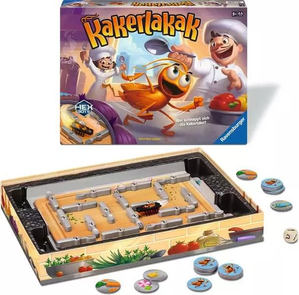 Ravensburger Kakerlakak, Juego De Mesa 20800