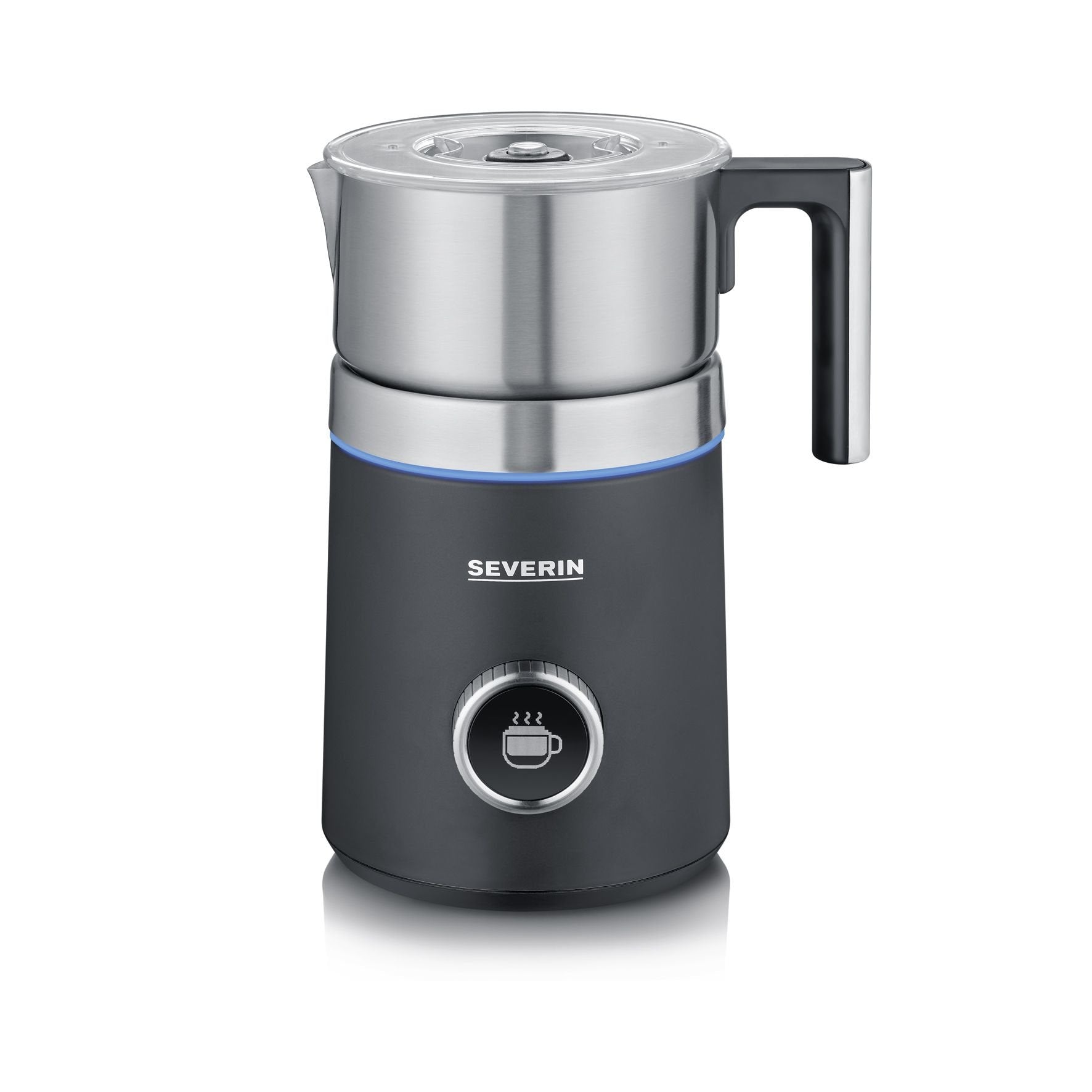 EAN 4008146033247 - Severin Spuma 700 Plus Automatic milk frother/warmer Negro, Acero inoxidable imagen 1