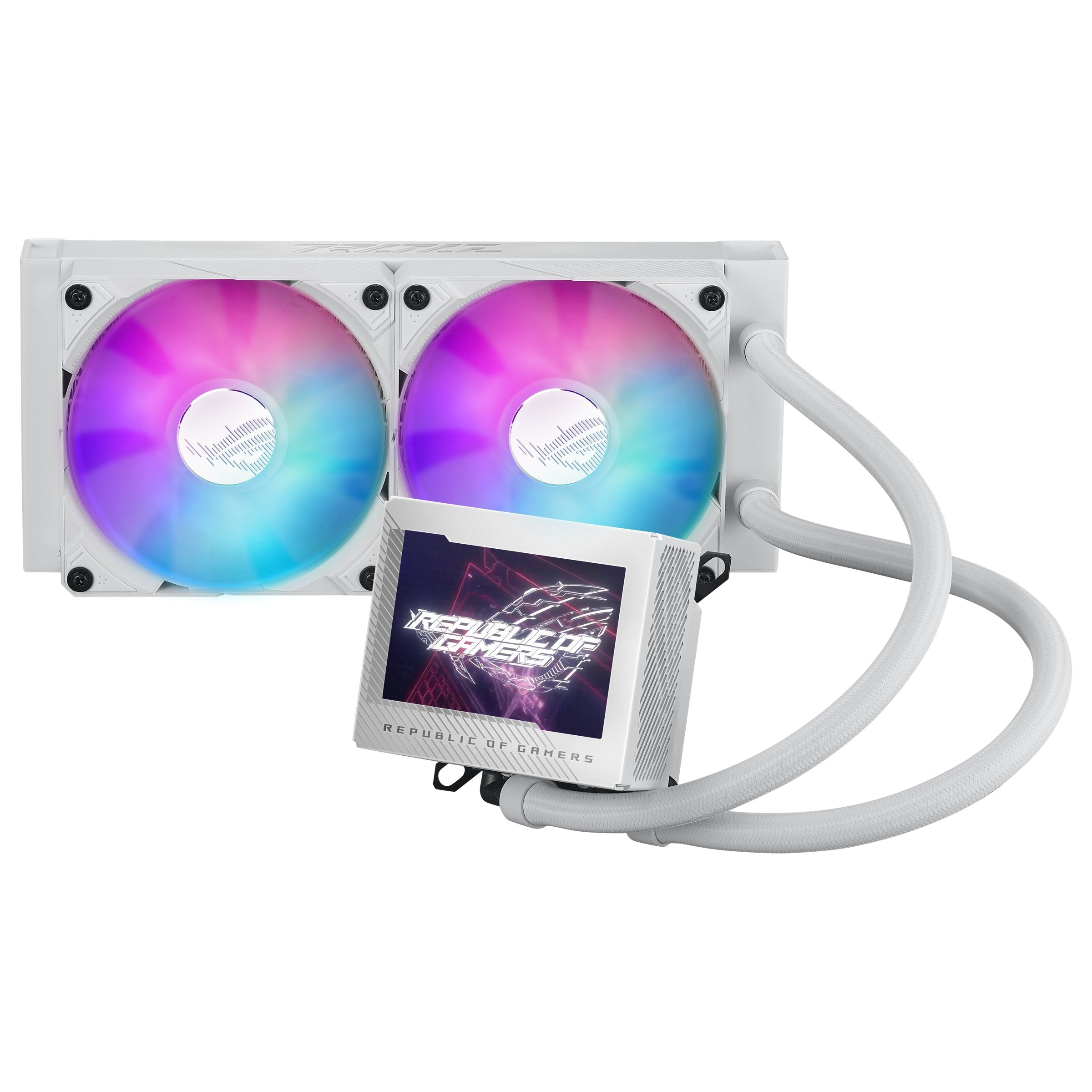 EAN 4711387189375 - ASUS ROG RYUJIN III 240 ARGB White Edition Procesador Sistema de refrigeración líquida todo en uno 12 cm imagen 4