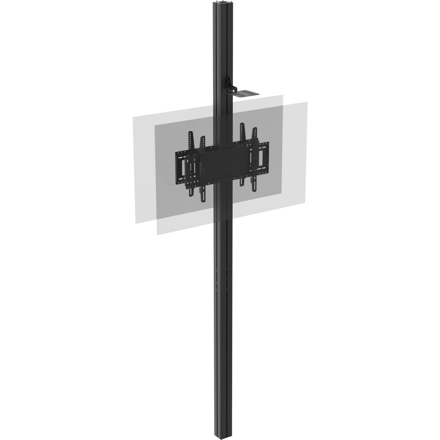 EAN 9749523000005 - Vision VFM-POST soporte para pantalla de señalización Negro imagen 2
