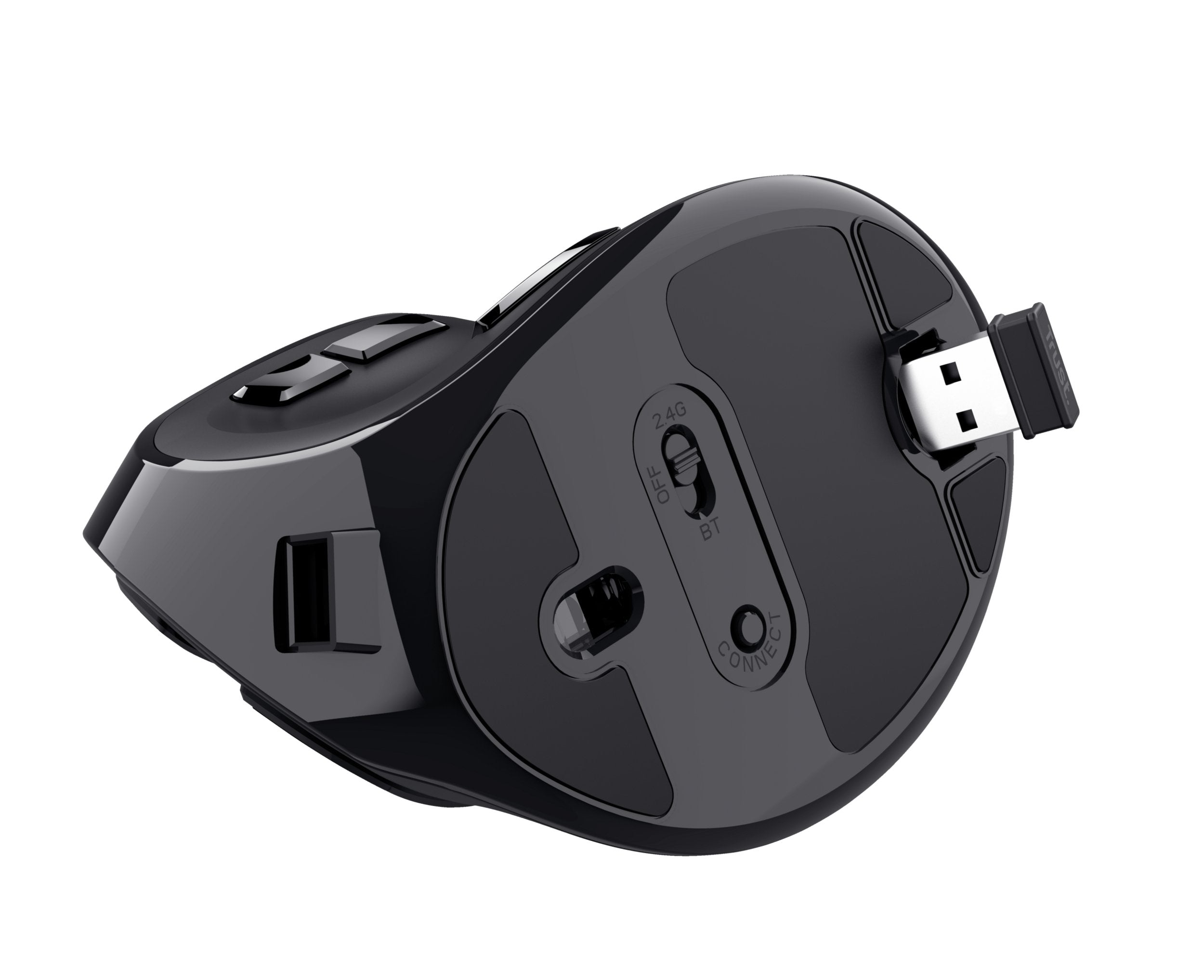 Ratón Ergonómico Inalámbrico Por Bluetooth Trust Voxx Hasta 2400 Dpi