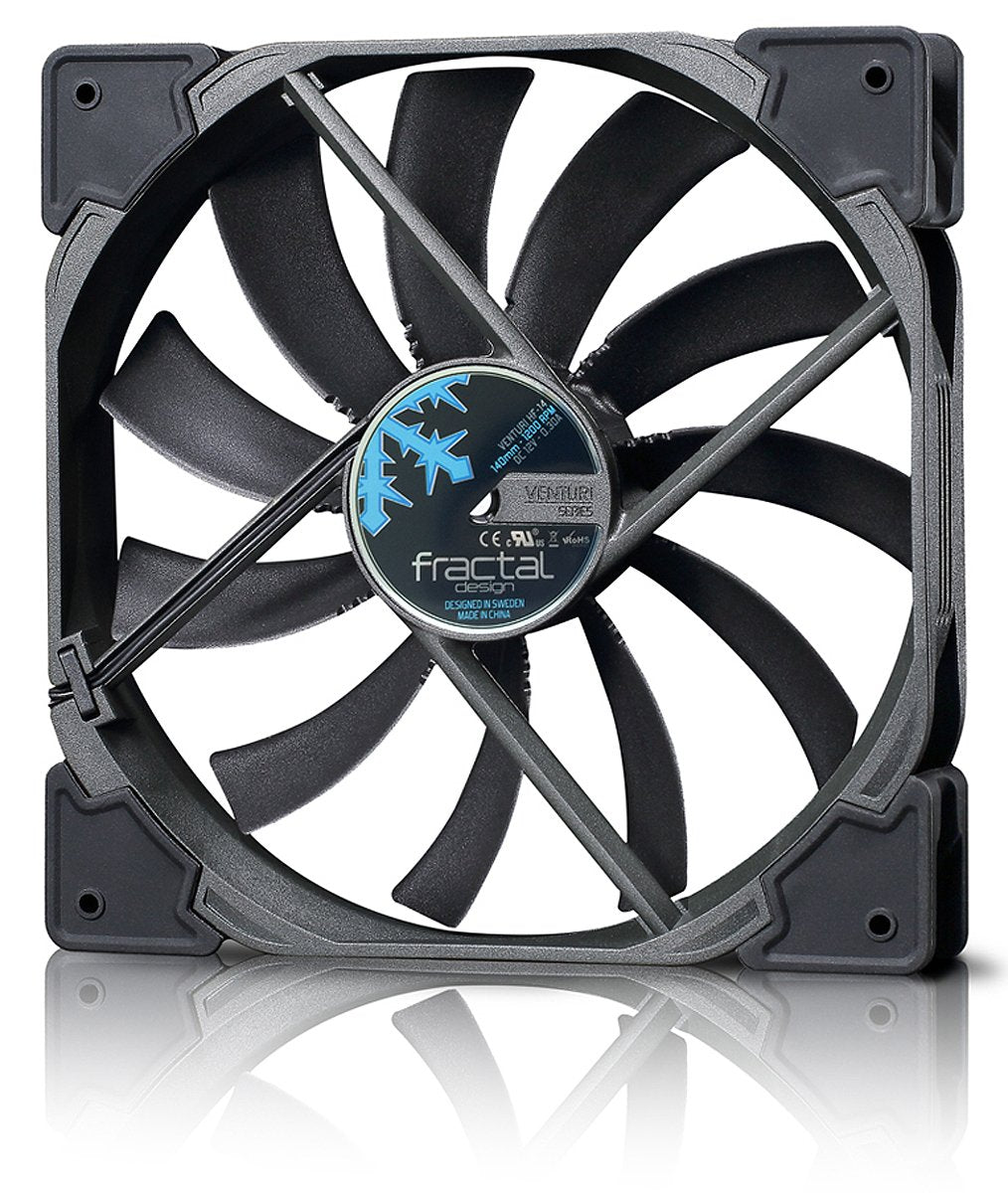 Fractal Design Venturi Hf-14 Carcasa Del Ordenador Ventilador 14 Cm Negro, Gris