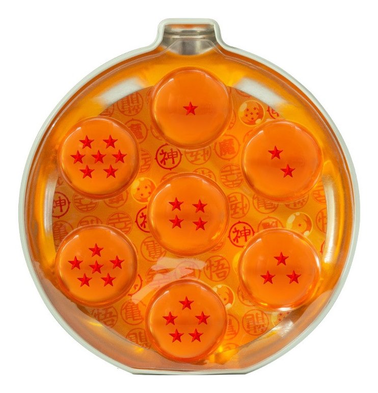 Set Replicas Abysse 7 Bolas De Dragon 43cm En Radar