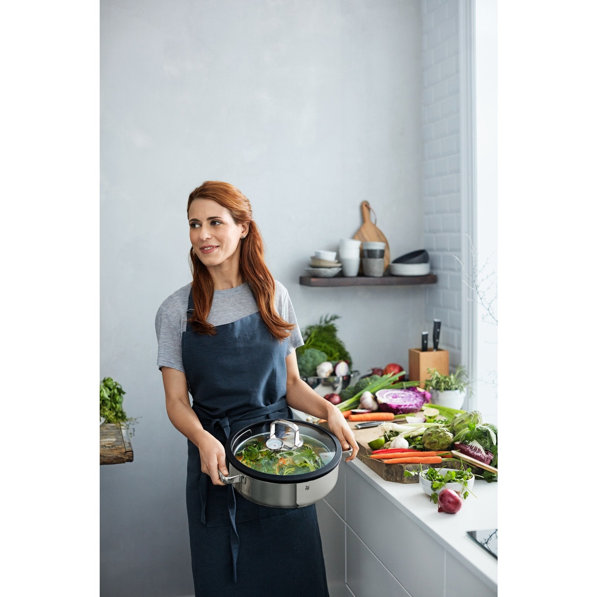 Wmf Vitalis 17.4301.6040 Olla Vaporera 5 L Acero Inoxidable